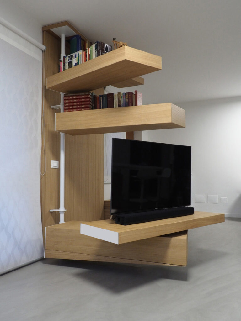 Mobile Kinesis Activator- A TV shapeshifting furniture